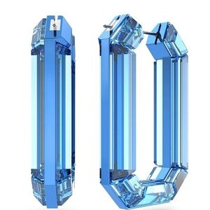 Swarovski Blue Crystal Earrings